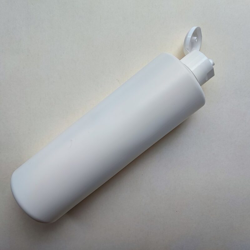 264шт. 500 мл/28 мм Циліндр білий HDPE флакон з кришкою білою фліп-топ 24/410
