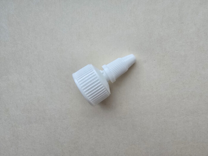 150 мл/24 мм Циліндр білий HDPE флакон з білим коротким носиком 24/410 - Зображення 5
