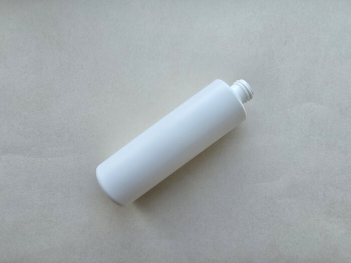 250 мл/24мм HDPE білий ЦИЛІНДР, сам флакон окремо без насадок, пластиковий, пластмасовий
