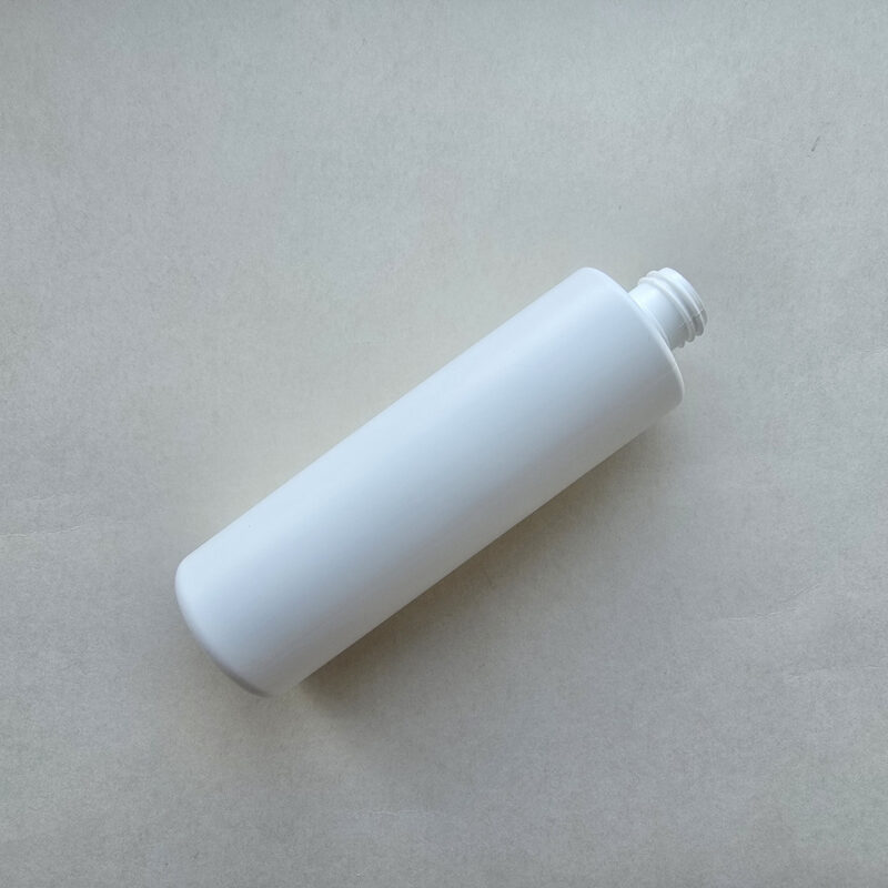 250 мл/24мм HDPE білий ЦИЛІНДР, сам флакон окремо без насадок, пластиковий, пластмасовий