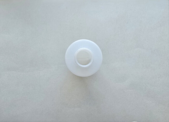 250 мл/24мм HDPE напівпрозорий ЦИЛІНДР, сам флакон окремо без насадок, пластиковий, пластмасовий - Зображення 2